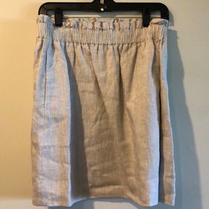 Linen skirt